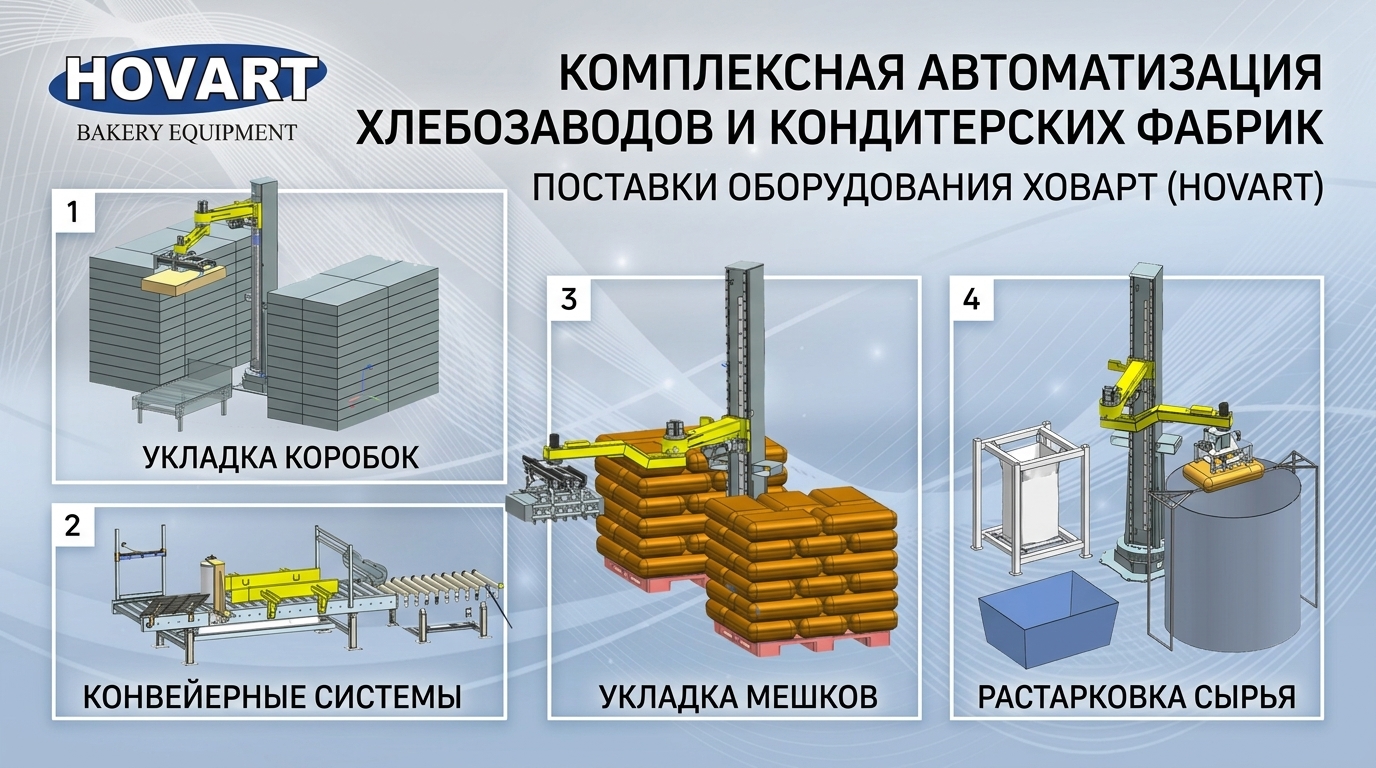 Промышленные роботы Hovart Engineering
